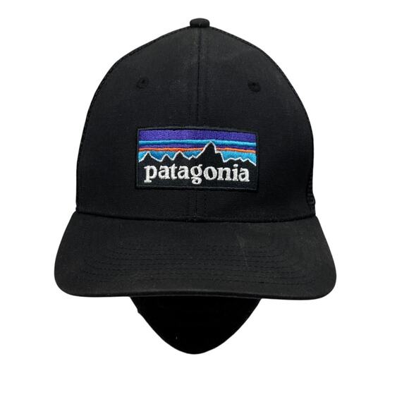 Patagonia P-6 Logo Mesh Trucker Hat Snapback Gorpcore - Picture 1 of 9